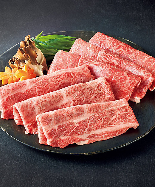 血統から厳選！ 雌の飛騨牛モモ薄切り - 肉