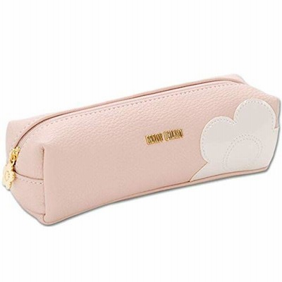 ラッピング済み ギフト プレゼント用 最適(マリークワント) MARY QUANT シュリンクデイジーパッチ スクエアペンケース ポーチ 小