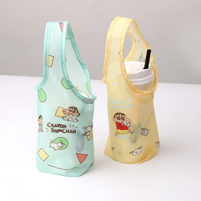 【正版授權】蠟筆小新飲料袋