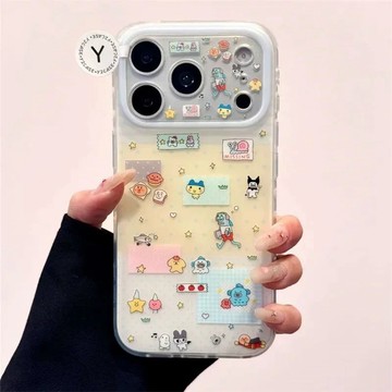 萌系比奇堡適用蘋果17PROMAX手機殼iPhone15Pro軟殼14小清新13趣味16pro精孔全包保護殼
