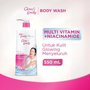 Fair&Lovely 亮白沐浴乳--含維生素(550ml)*6
