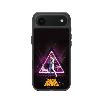 iPhone Air Clear (相機按鈕) 酷墨灰 - 迪士尼-星際大戰 Star Wars - 天行者路克-復古系列