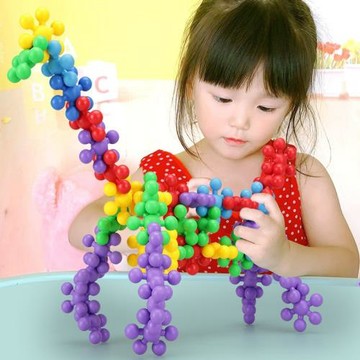 兒童智力梅花積木拼插玩具幼兒園雪花片桌面玩具批發男女孩3-6歲