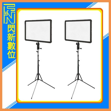 搶券最高折320｜GODOX 神牛 LEDP260C+LA-210F燈架 雙燈組(公司貨)