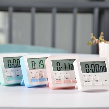 計時器時間管理器學生自律定時器學習美容廚房倒計時電子鬧鐘【Snowbelle優選】