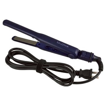 SALONIA 直捲兩用負離子造型夾 SL-004SNV 15mm  深藍色