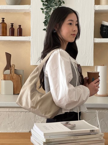 韓國 The Ally | Suzy bag 수지백 | 韓系質感水餃包(附化妝包)