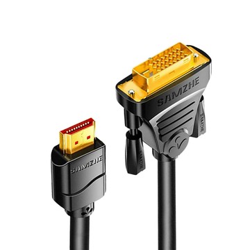 山澤 HDMI轉DVI24+1高解析度4K抗干擾雙向傳輸轉接線  8m  1條