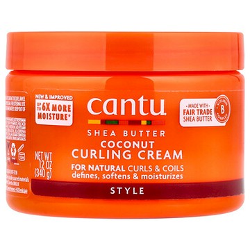 Cantu, 乳木果油椰子卷髮造型乳，12 盎司（340 克）