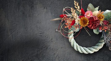 迎神祈福注連繩