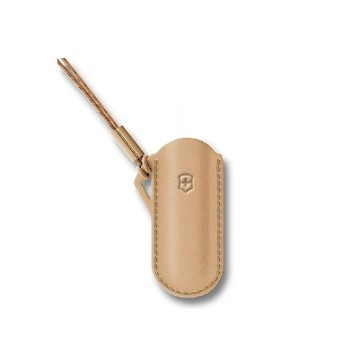 VICTORINOX 瑞士維氏 LeatherCases 質感時尚皮套 卡其 4.0670.49