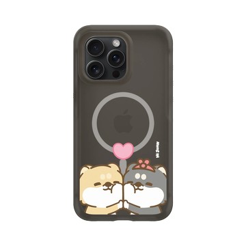 iPhone 15 Pro Max AirX 本質黑 - 嗨小強 Hi John - 柴圓情侶