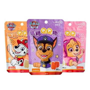 齒妍堂 汪汪隊聯名兒童無糖QQ糖 30g 多多/草莓/葡萄【德芳保健藥妝】