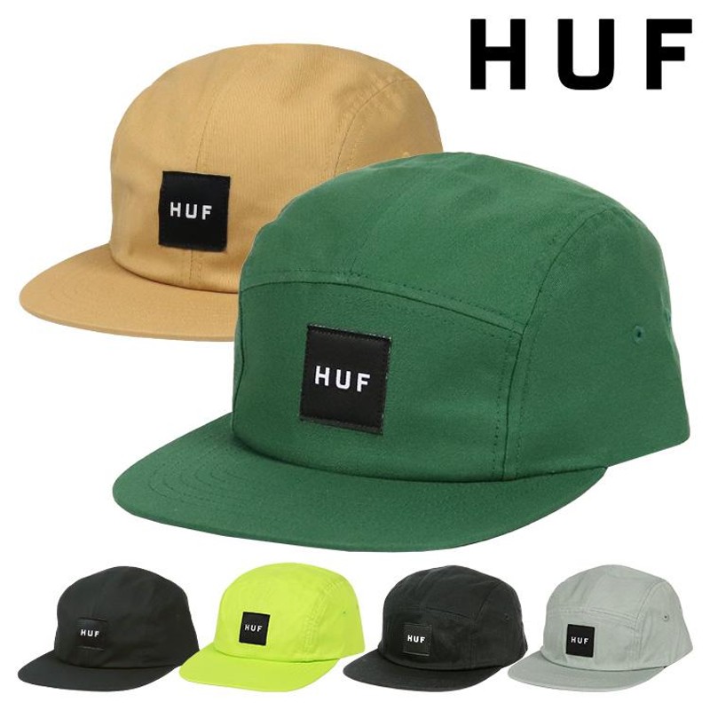 HUF ハフ ジェットキャップ ボックスロゴ パッチ メンズ レディース