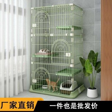 貓籠子貓別墅家用室內帶廁所超大自由空間小型貓舍貓咪貓屋