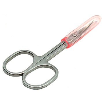 月陽台灣製造護套不鏽鋼彎尖剪(KS2253)