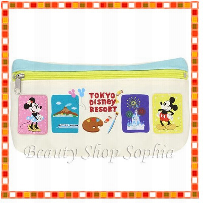 ミッキー フレンズ ペンケース 絵具アート風デザイン レトロ ディズニー グッズ お土産 東京ディズニーリゾート限定 通販 Lineポイント最大0 5 Get Lineショッピング