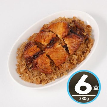 【華得水產】超人氣蒲燒鯛魚油飯6盒(380g/盒)