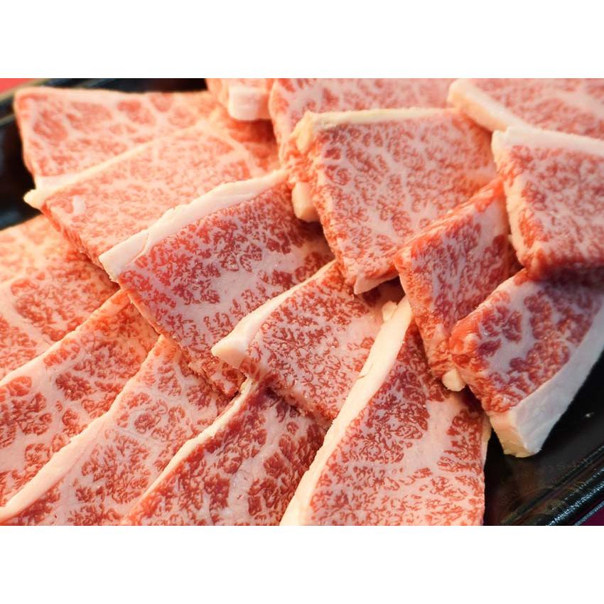  国産  黒毛和牛 A5等級 カルビ 焼肉用 500g(２〜３人前)