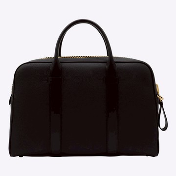 Tom Ford Black Leather Shoulder Bag