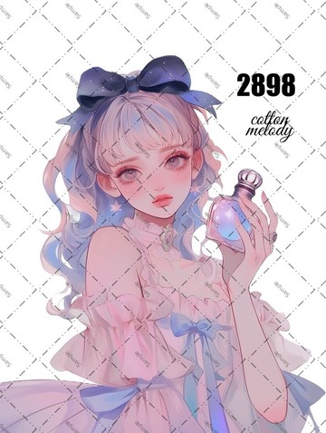 原廠貼紙 no.2898 人物貼紙 原創貼紙 原創人物貼紙 裝飾貼紙 棉旋律