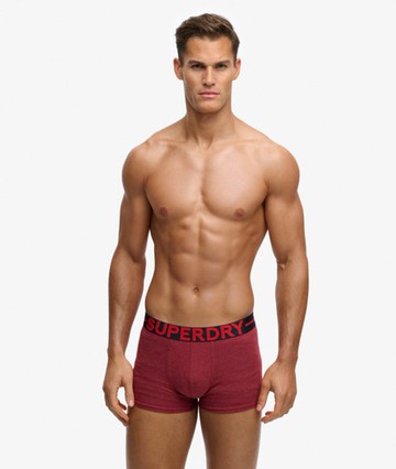 Superdry Men's Trunk Triple Pack White Size: Xxl