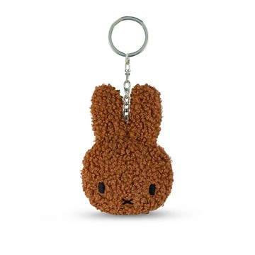 荷蘭 BON TON TOYS｜Miffy米菲兔環保填充鑰匙圈-肉桂 10cm