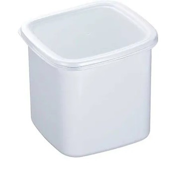 日本製 野田琺瑯 方型保存盒(L) 保鮮盒 密封盒 儲存盒 收納盒 附透明蓋＊容容選物＊