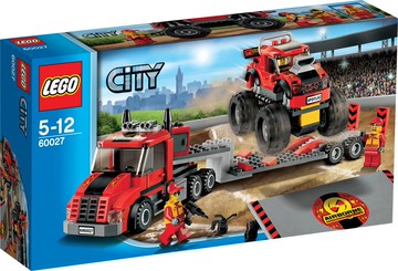 LEGO 樂高 (R)城市系列 Monstick Track Carrier 60027
