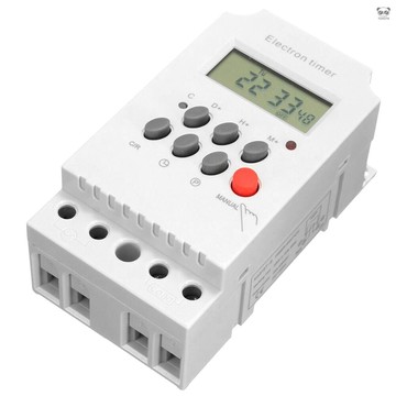 電子定時器 AC 220V 25A 型號KG316T-II 可編程電子計時器/定時器 數顯定時開關控制器 微電腦時控開關