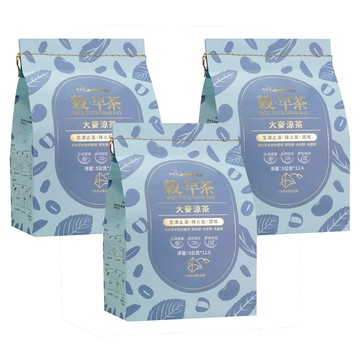 AWAStea 阿華師 大麥涼茶 三角立體茶包  5g  12包  3袋