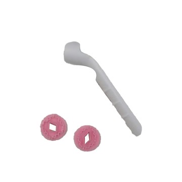 Sweetly 印章翻糖壓模 Set 9個 花卉 含1個手杖壓器 8個模片  2.5 x 15.5cm  1組