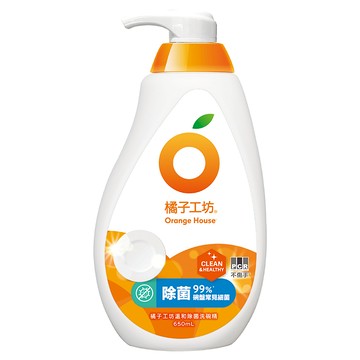 橘子工坊溫和除菌洗碗精