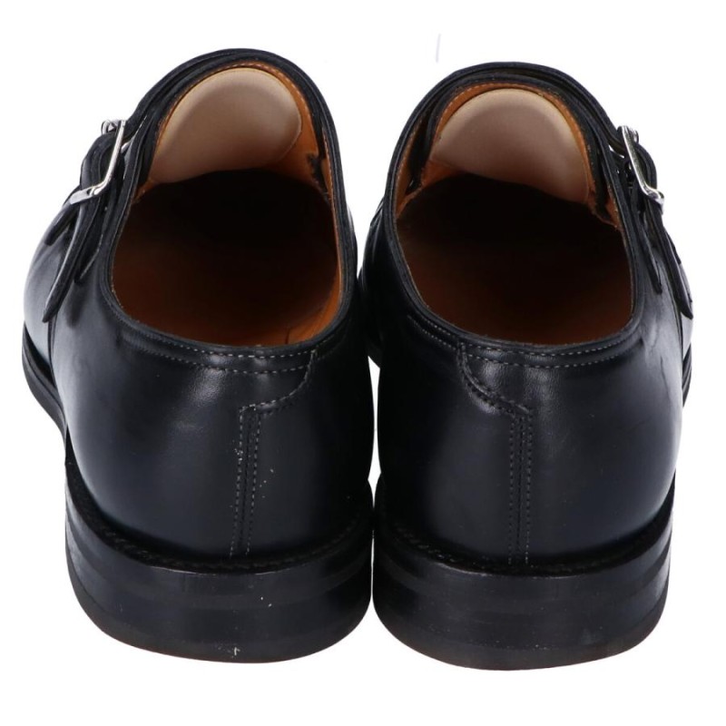 JOHN LOBB ジョンロブ WILLIAM ウィリアム 9795ラスト カーフ ダブルモンクストラップシューズ 5 1/2EE ブラック メンズ  | LINEショッピング