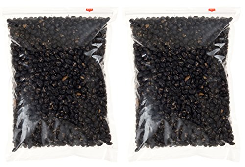 北海道産 煎り黒豆 1kg (500g ２袋入り)