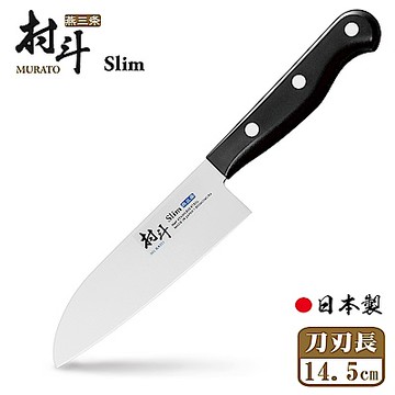 【日本下村工業Shimomura】日本製燕三条村斗Slim系列小三德刀14.5cm(快)
