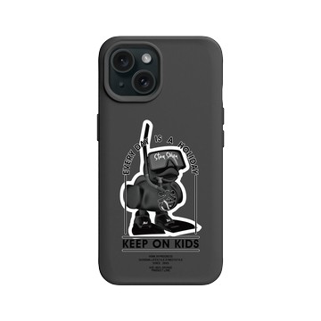 iPhone 15 SolidX 黑 - KID - 黑色小鴨淺潛水款