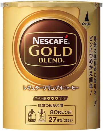 雀巢Nescafe Gold Blend Eco＆System Pack 55G補充
