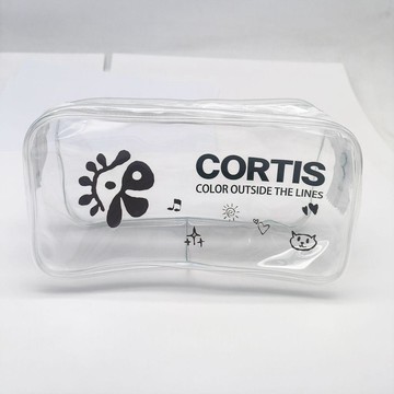 包包選品★韓款CORTIS烤蹄子周邊PVC便攜收納卡通拉鍊包文具化妝包透明袋