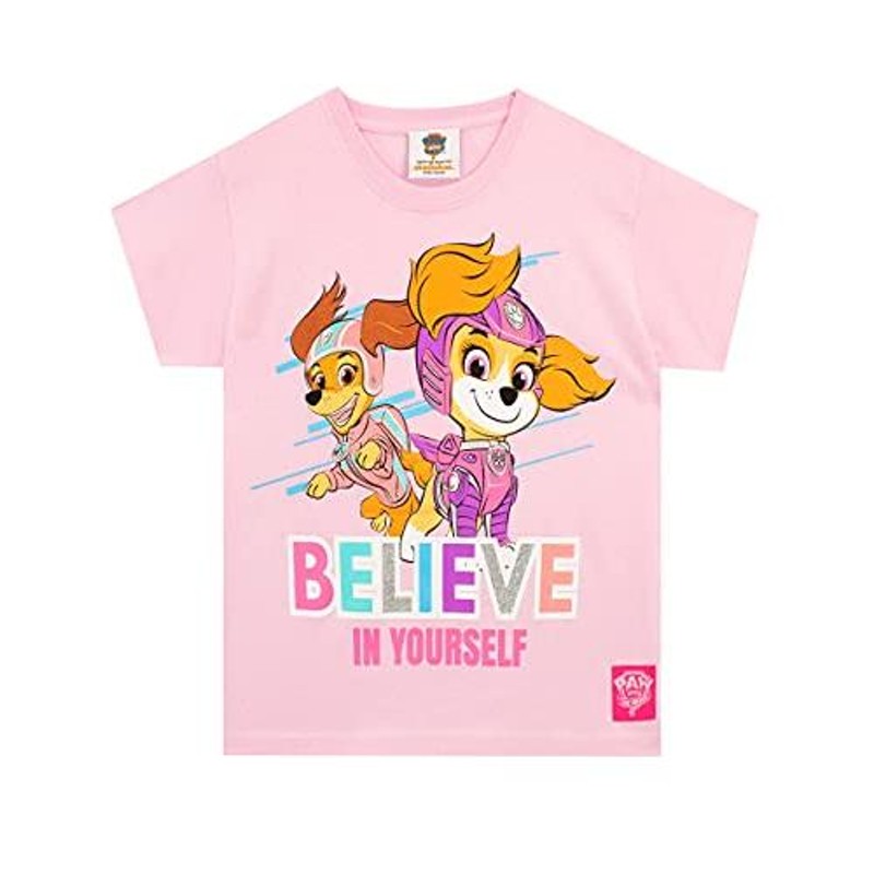 パウパトロール 子供服 半袖Tシャツ 18M 日本サイズ80-90相当 スカイ