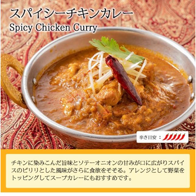 カレー スパイシーチキンカレー180g 単品お試し レトルト カレー