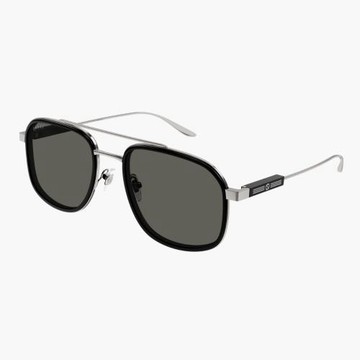 【GUCCI 古馳】雙槓太陽眼鏡 (GG1310S-001)