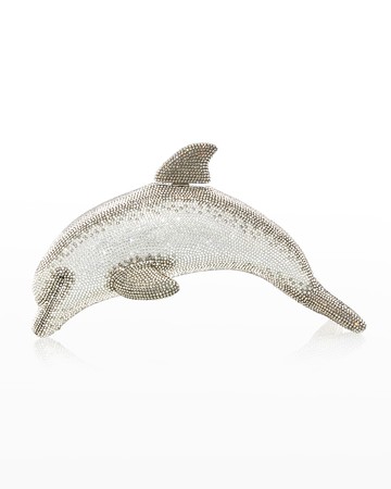Dolphin Crystal Minaudiere