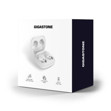 GIGASTONE 真無線藍牙耳機(TM1白)