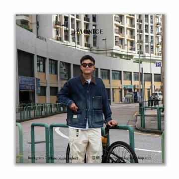 【HAO NICE】 MADNESS經典logo 外套 牛仔外套 日系 水洗