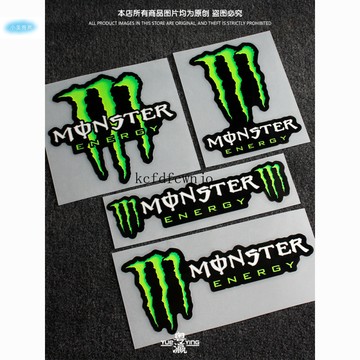 現💯貨 魔爪鬼爪車貼紙極限運動電動摩托車劃痕遮擋鬼爪防水反光汽車貼紙
