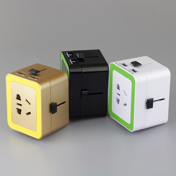 【新品上市】全球通用旅行轉換器插頭usb轉接頭安全型轉換插座澳洲英美標
