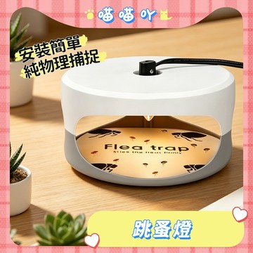 跳蚤燈 物理誘捕 無藥劑 安全無味 強力黏捕 跳蚤 飛蟲 防蟲神器 一次性黏蟲紙 跳蚤陷阱 無藥劑