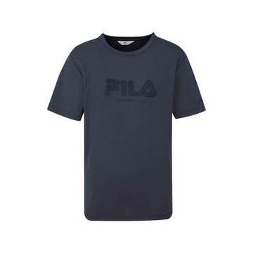 FILA 男短袖圓領T恤-藏青 1TEA-1729-NV