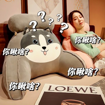 🔥臺灣出貨🔥床頭靠墊軟包大靠背沙髮榻榻米讀書床上抱枕腰靠枕可拆洗枕頭宿捨學生兩用枕頭護腰靠枕榻榻米抱枕